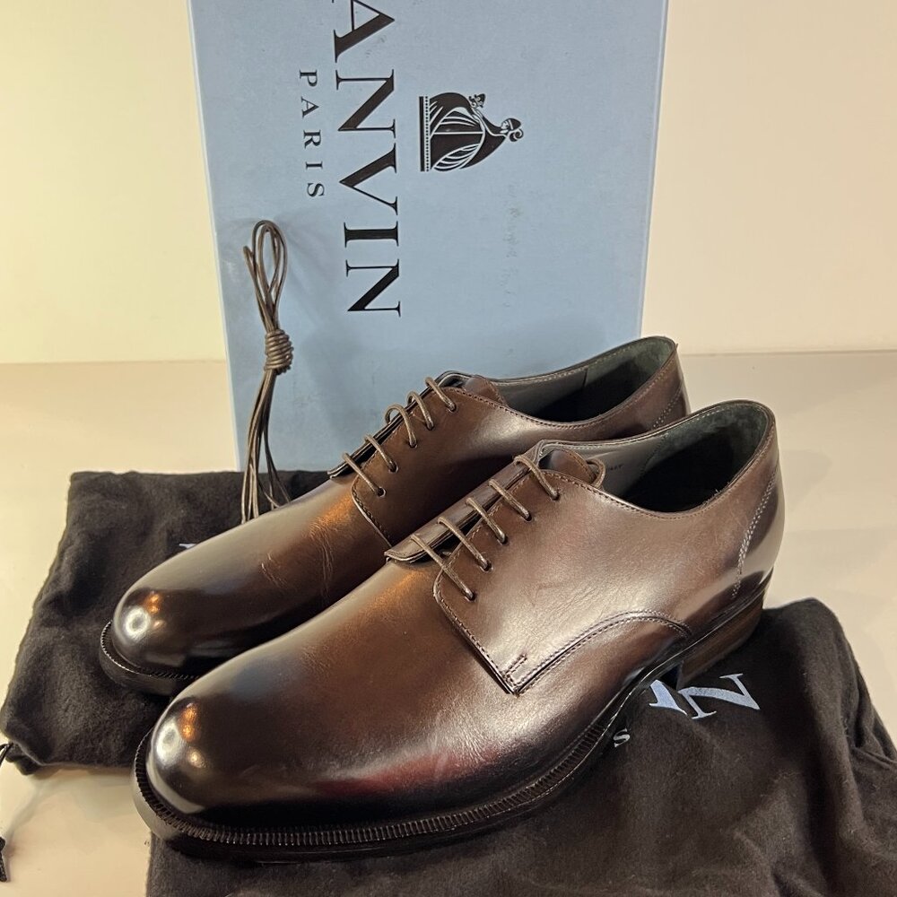 Lanvin Calfskin Leather Dress Shoes